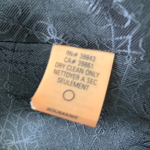 Classic Audrey, Elegant Black Virgin Wool Holiday, Dress Coat. Fits like 4/6 - Picture 6 of 10